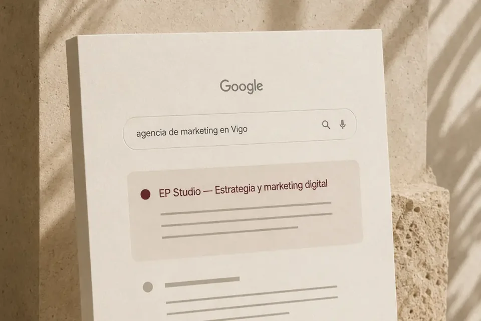 Visibilidad en Google y asistentes de IA