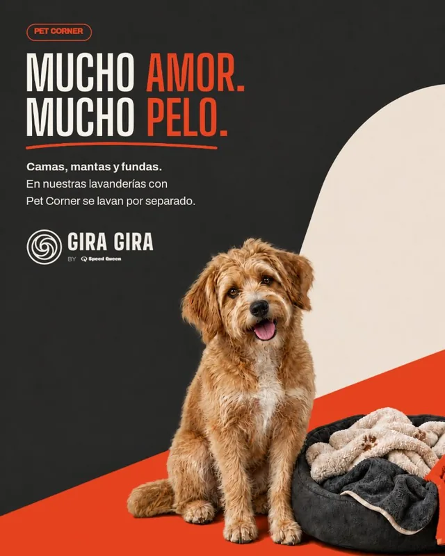 Pieza de redes sociales sobre cuidado de mascotas
